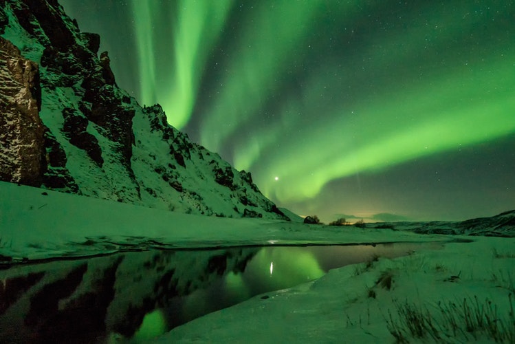 quoi voir en islande : aurore boreale