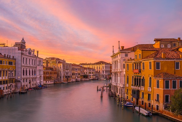 Venise coucher soleil