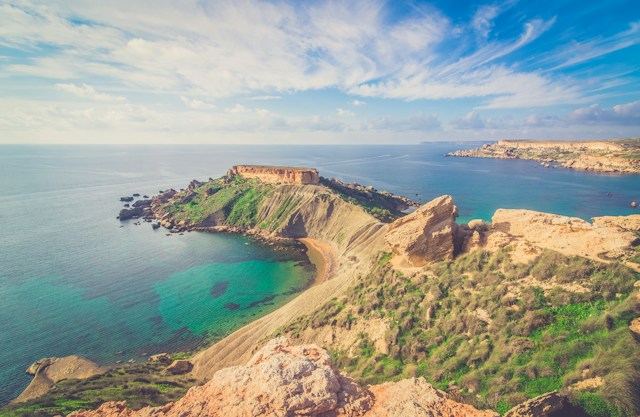 baignade Malte octobre