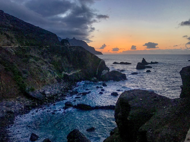 Coucher de soleil à Tenerife