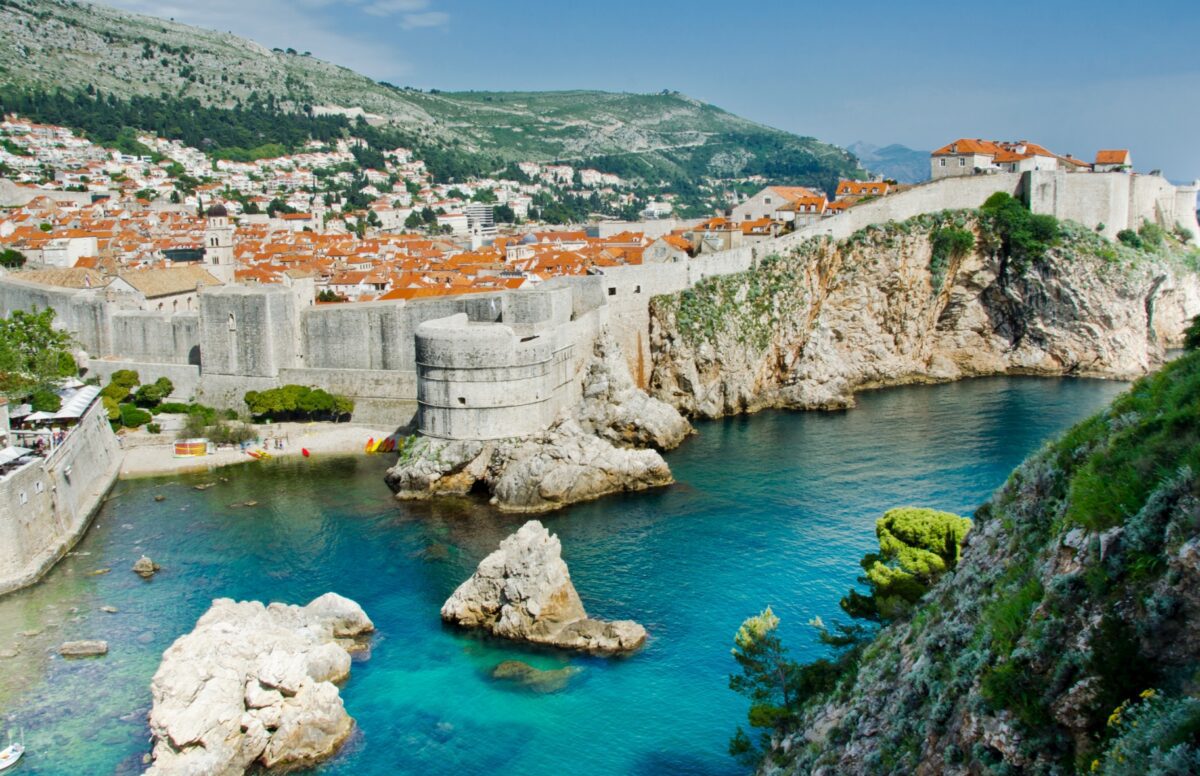 cote de la Croatie sur la mer Adriatique