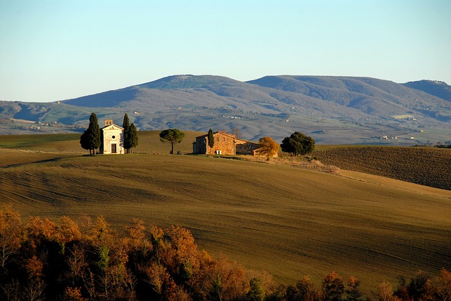 Paysage en Toscane