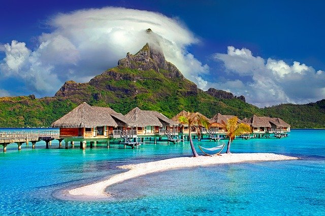 hawai ou tahiti pour la plage