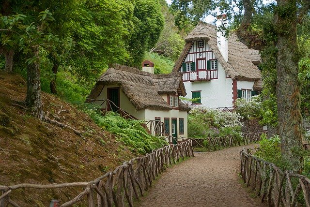 maisons typiques de Madere