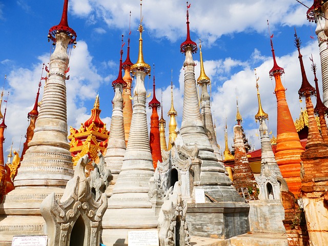 Temple en Birmanie
