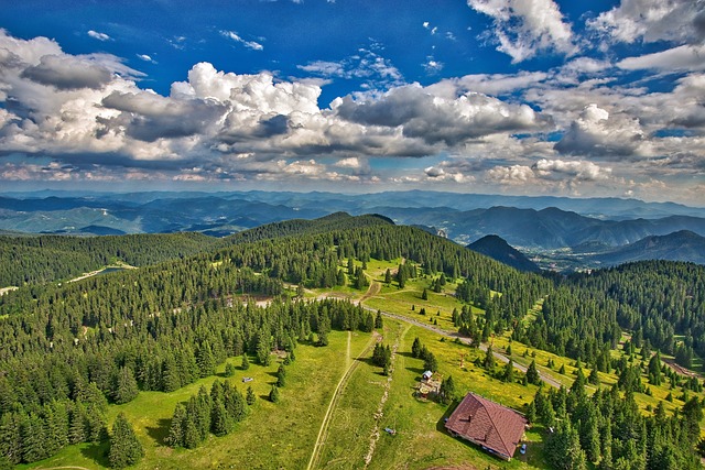 Paysage naturel en Bulgarie