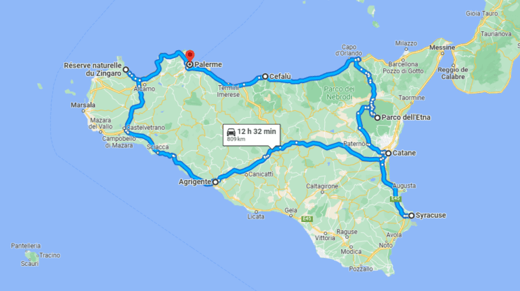 Itinéraire en Sicile 10 jours