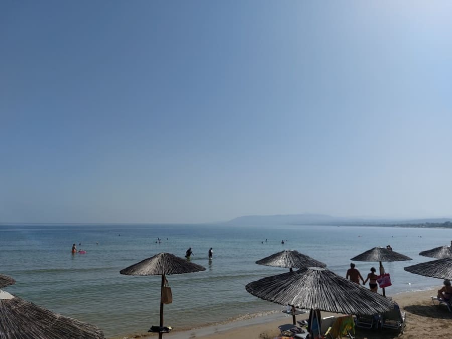 Plage en Crète