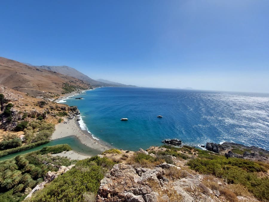 Partir en Crète en avril, est-ce une bonne idée ? Baie en Crète