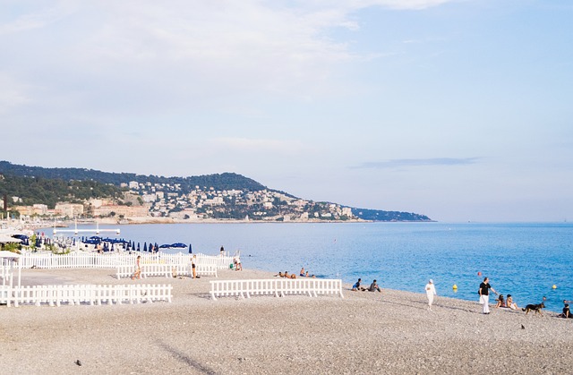 baignade Nice avril