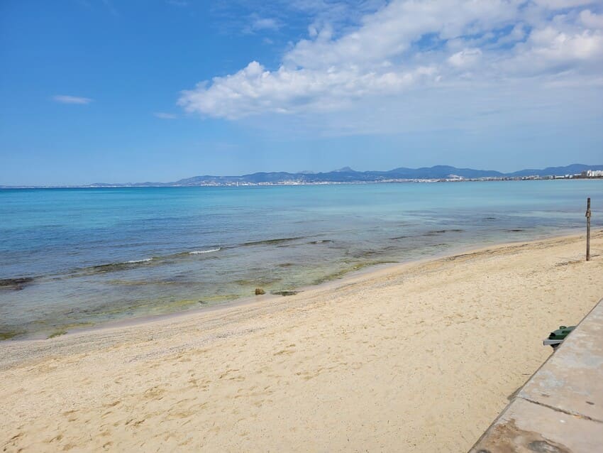 Plage de sable à Majorque