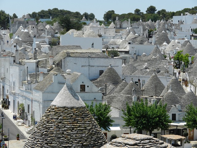 village des Pouilles près de Bari