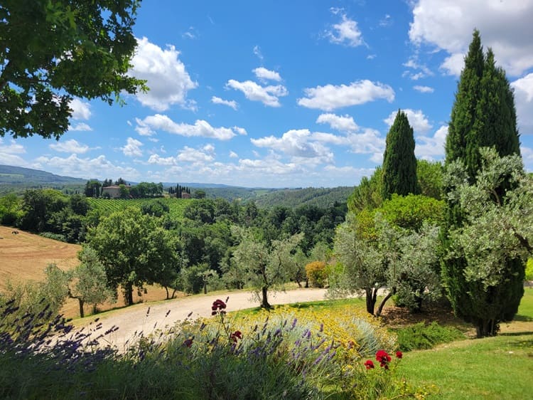 Paysage en Toscane