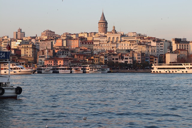 Vue sur Istanbul depuis la mer