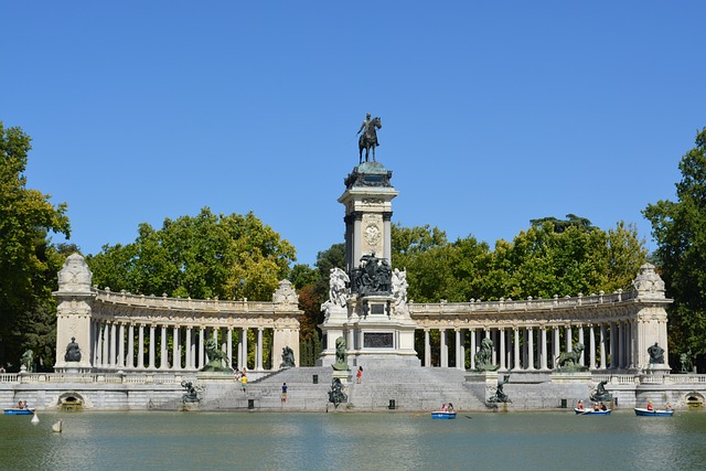 Parc du Retiro à Madrid