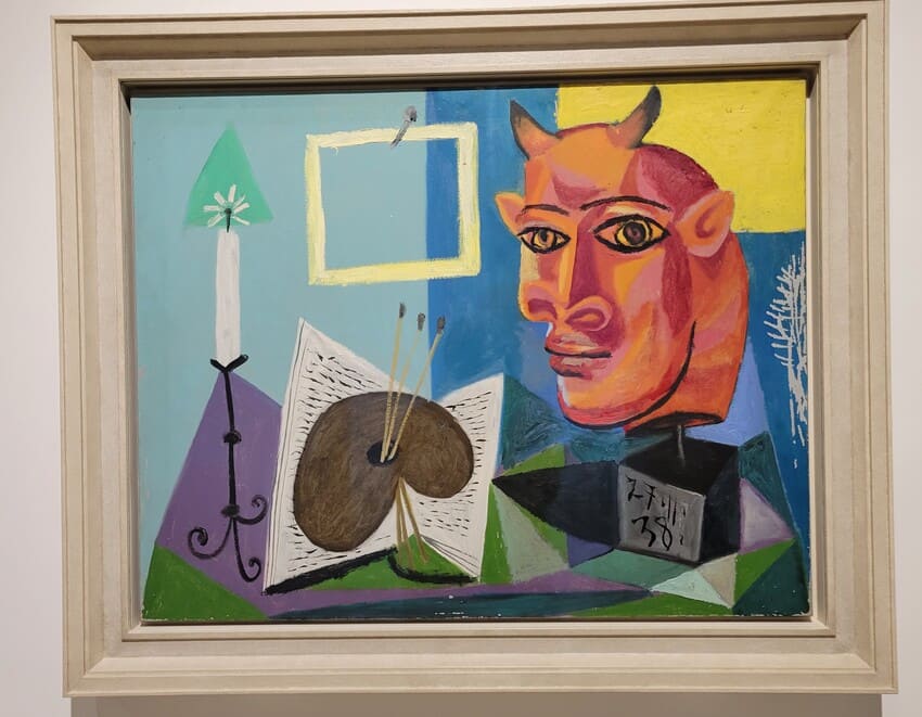 Oeuvre de Picasso exposée à Malaga