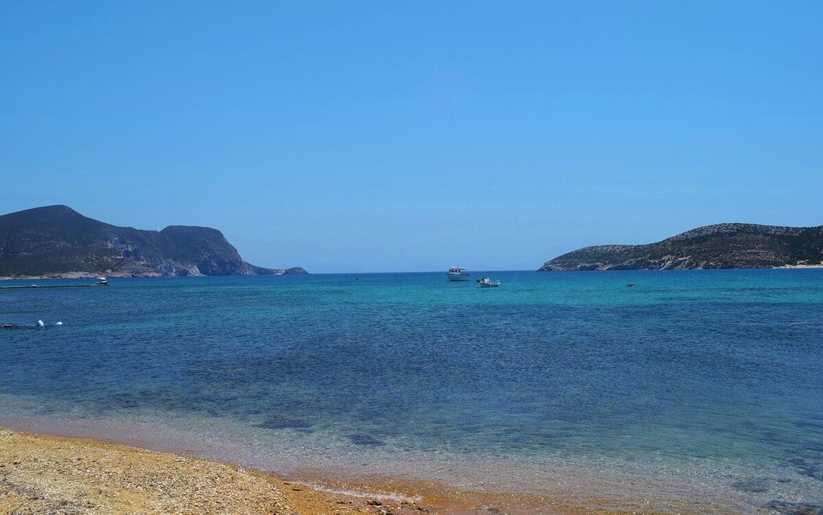 Plage à Paros