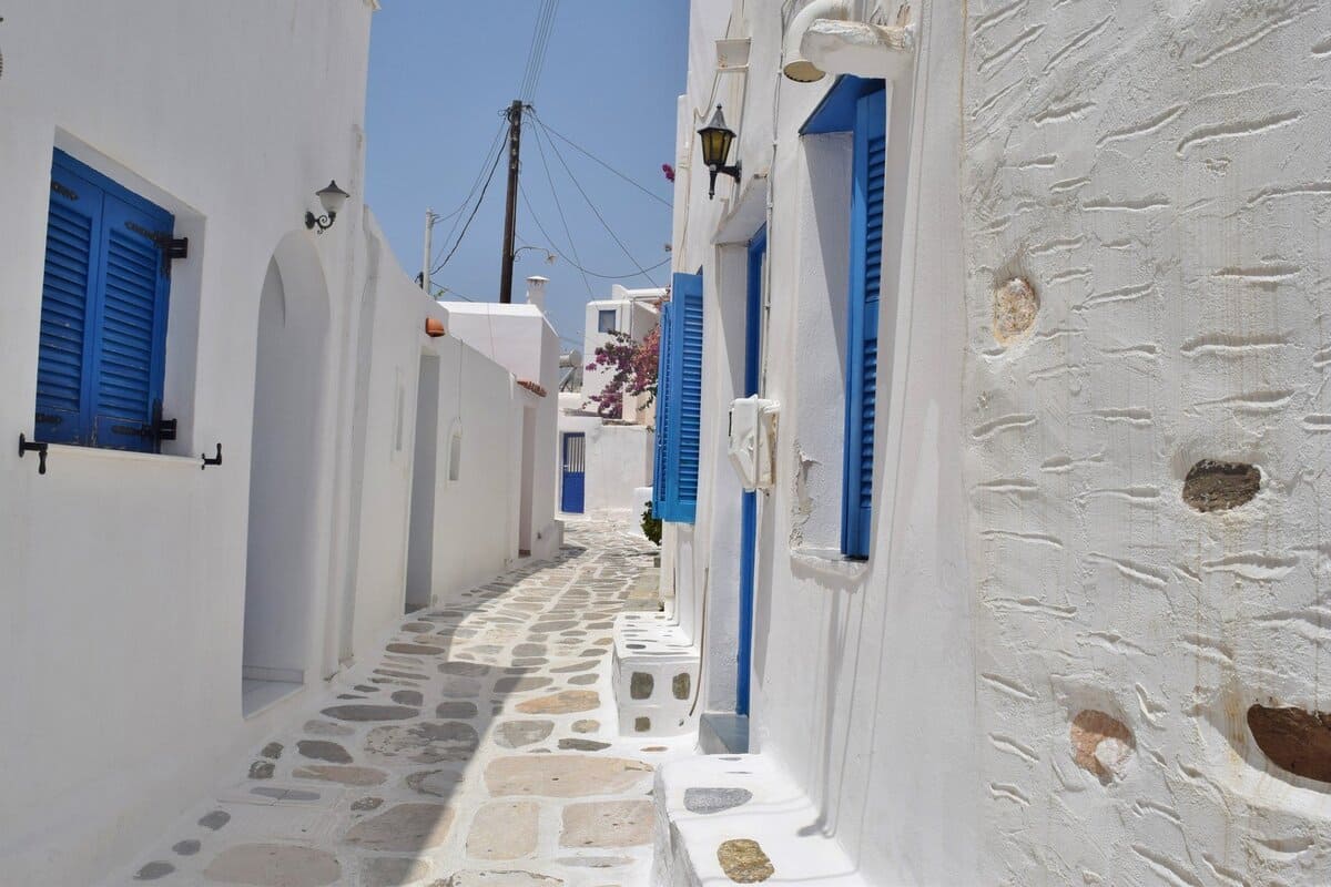 Ruelle à Paros