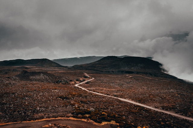 Volcan à l'île de la Réunion