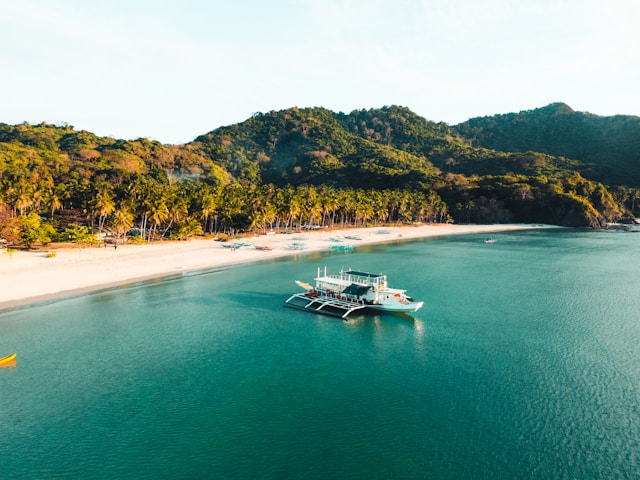 Plage aux Philippines