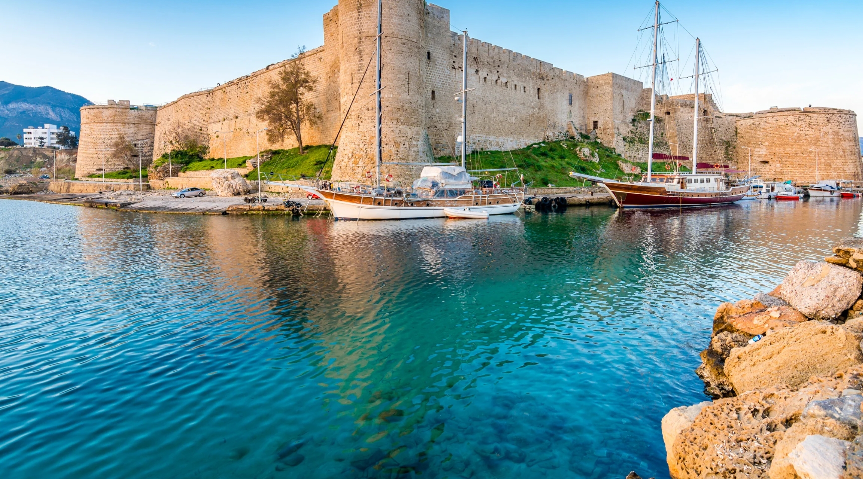 Château de Kyrénia au nord de Chypre