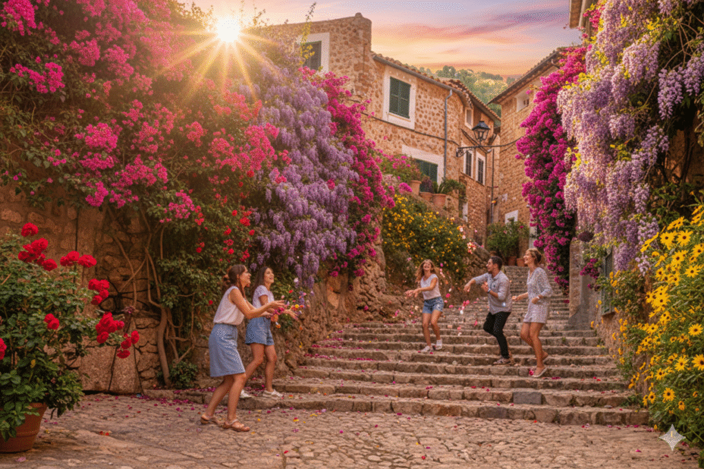 Ce village espagnol organise une bataille de fleurs impressionnante chaque année