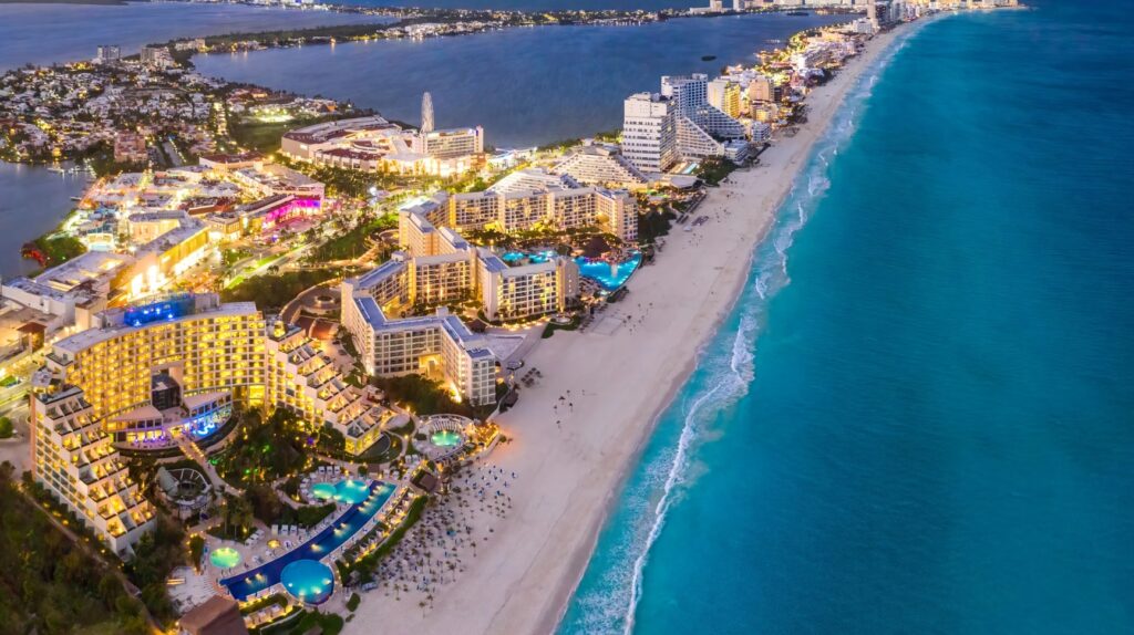 Cancún et sa plage merveilleuse