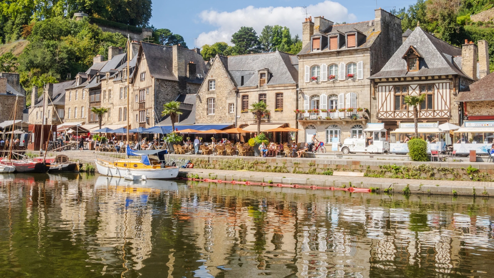 Village de Dinan en Bretagne
