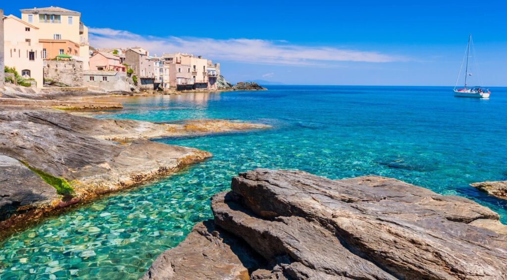 Côte d'Erbalunga en Corse, France