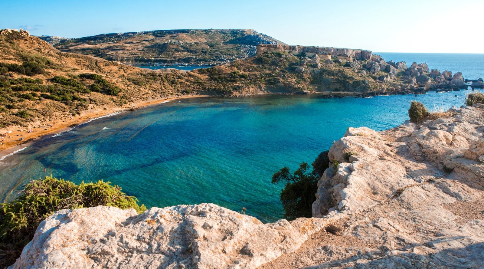 Golden Bay à Malte