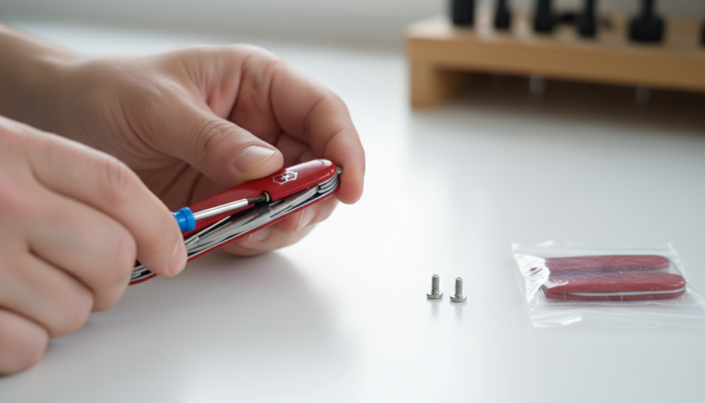 Comment changer les plaquettes de votre couteau suisse Victorinox ? découvrez comment changer facilement les plaquettes de votre couteau suisse victorinox grâce à notre guide étape par étape, pour un entretien optimal et un usage prolongé.