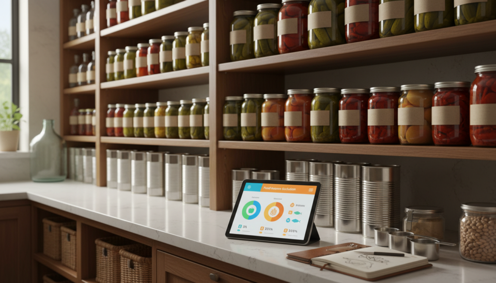 découvrez comment choisir et stocker facilement vos conserves grâce à un calculateur de réserve alimentaire simple et efficace pour mieux gérer votre alimentation et vos stocks.