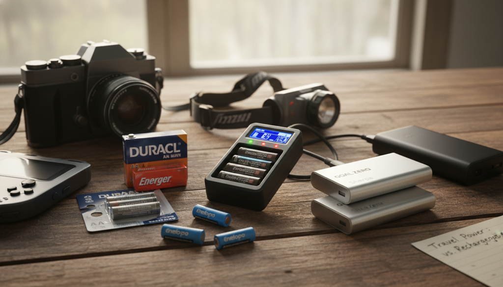 découvrez comment sélectionner les piles et accus rechargeables idéaux pour vos voyages afin d'assurer une alimentation fiable et durable de vos appareils électroniques.