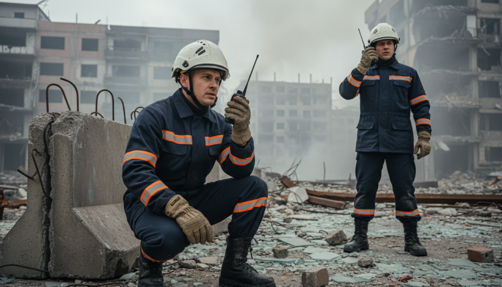 découvrez les techniques essentielles pour communiquer efficacement avec des talkies-walkies en situation de crise et assurer la sécurité de tous.