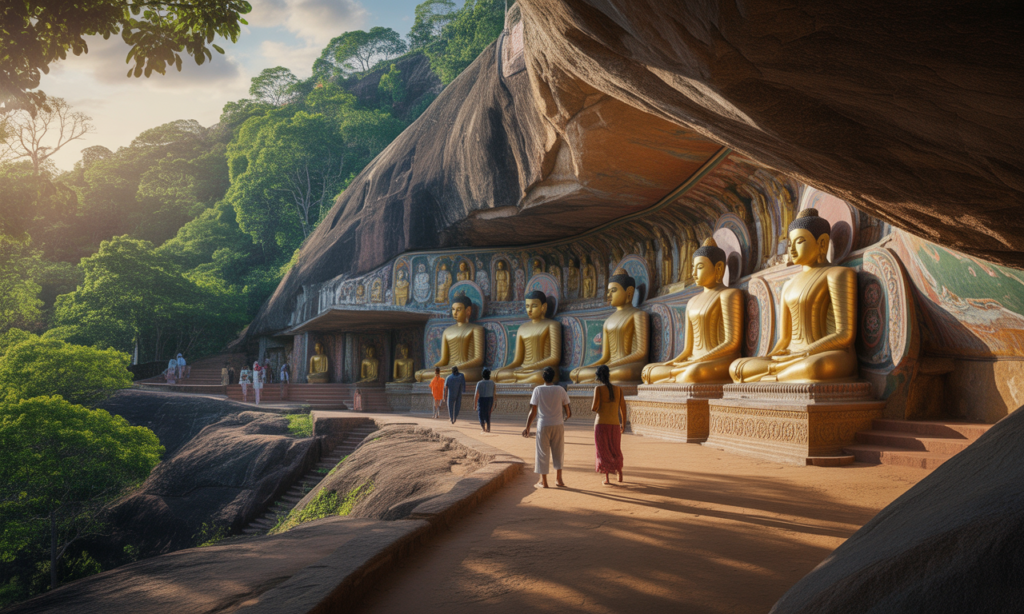 découvrez les incontournables de dambulla, site sacré du sri lanka, et explorez ses temples rupestres, fresques anciennes et paysages fascinants pour un voyage culturel unique.