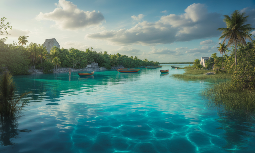 découvrez pourquoi la lagune de bacalar, située à quintana roo au mexique, fascine par ses eaux cristallines, ses paysages naturels uniques et son ambiance paisible, idéale pour les amoureux de la nature et de l'aventure.