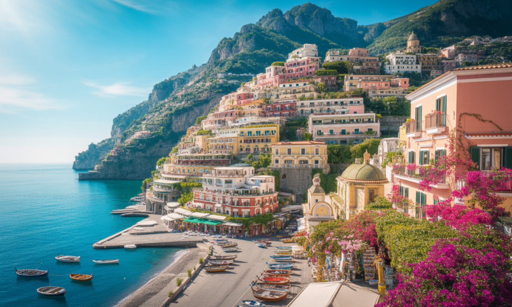 découvrez les activités incontournables à positano, ce village emblématique de la côte amalfitaine, entre paysages pittoresques, plages, gastronomie et culture locale.