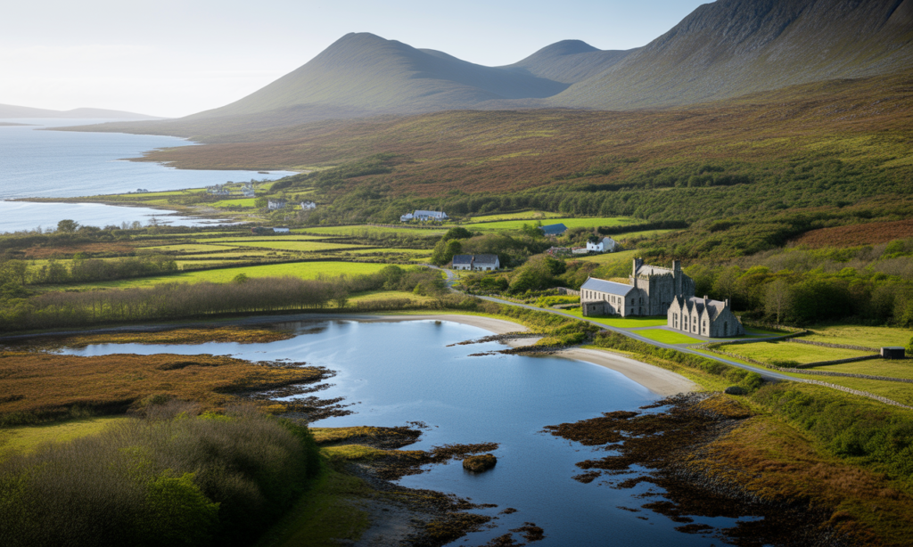 découvrez les incontournables du connemara en irlande avec notre carte détaillée. explorez les paysages sauvages, les villages typiques et les sites naturels à ne pas manquer lors de votre voyage.