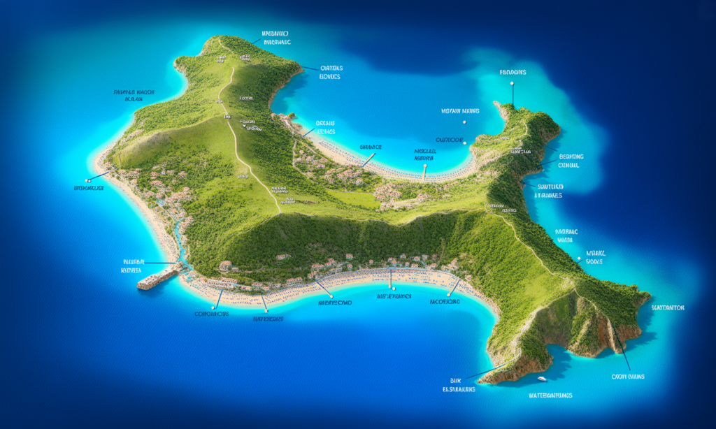 découvrez la carte de corfou en grèce et explorez les plus beaux coins de cette île paradisiaque. plages, villages pittoresques et sites incontournables vous attendent.