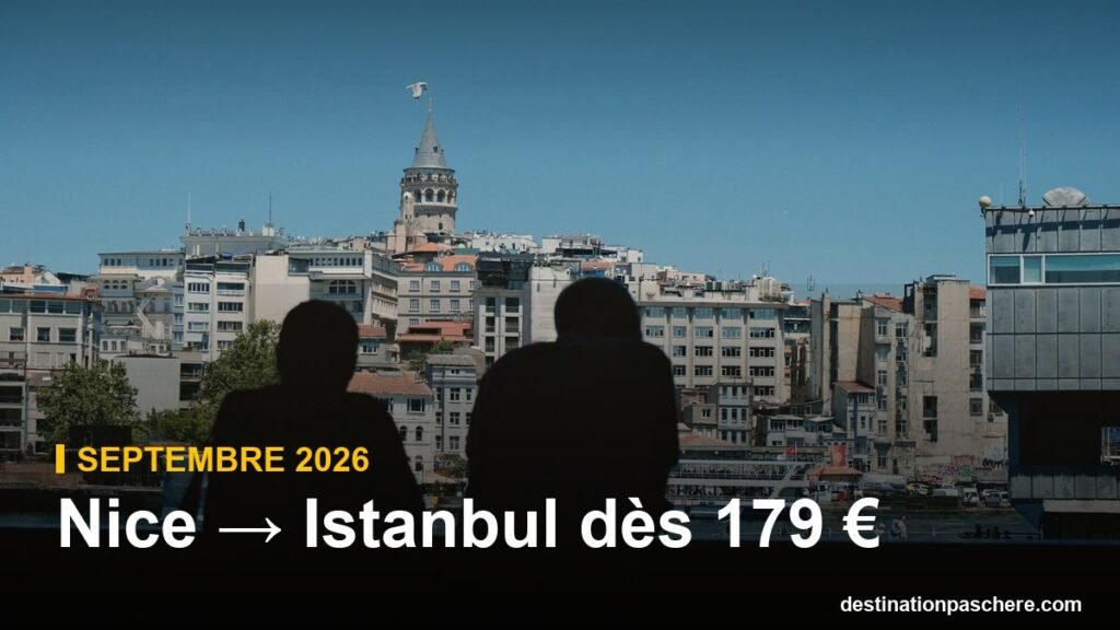 Nice → Istanbul dès 179 €